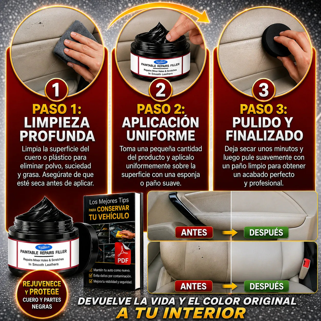 InteriorPro™ | Restauración Automotriz