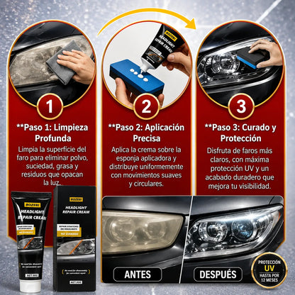 Crystal Light™ | Restaurador de Faros
